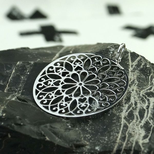 Silver Trendz Anhänger, 925 Sterling Silber, rhodiniert