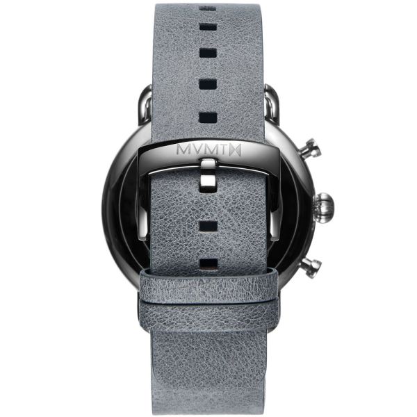MVMT Herren Chrono Blacktop SILVER MIST Ø 47 mm D-BT01-SGR