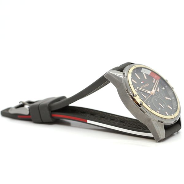 Tommy Hilfiger Herren Armbanduhr Silikonband TH.95.1.34.2929 (PF2675)