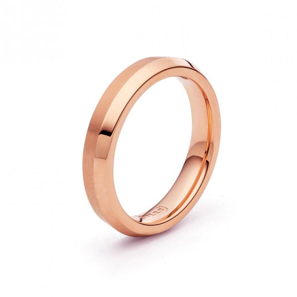 monomania Ring Casual Chic Edelstahl Rosé GR. 56 21350RG-56 NEU