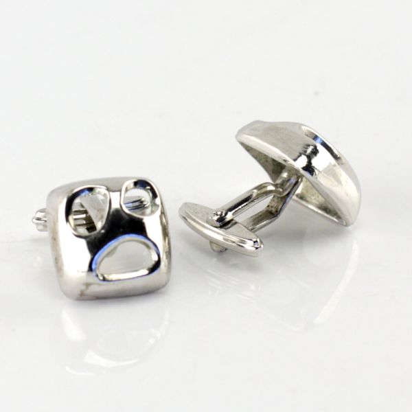 Manschetten Knöpfe 835er Silber Phanatsie Motiv (4451)