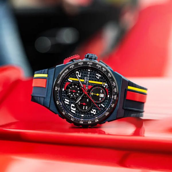 BOMBERG APEX RB Edelstahl Quarz Chronograph NT42CHPBL.01-4.12 NEU