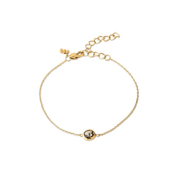 melano Friends Armband "Scarlett" Edelstahl Gold Champagne FB26GDCZ008 NEU