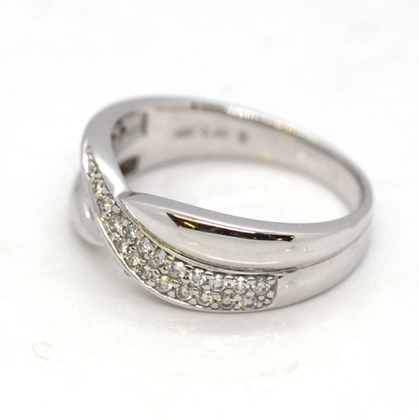 Brillant Ring 585er Weißgold 0,40 Ct Diamanten im Brillantschliff GR 60 (PF2253)