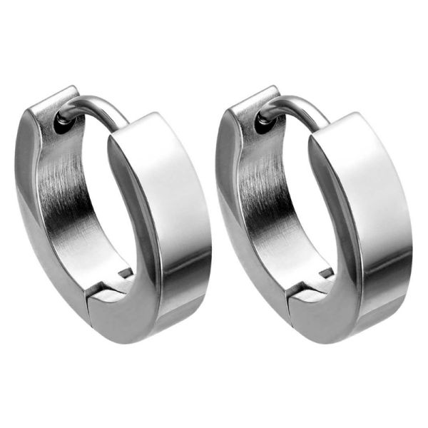 Creolen Chirurgenstahl 316L Silber CSO305-SI NEU