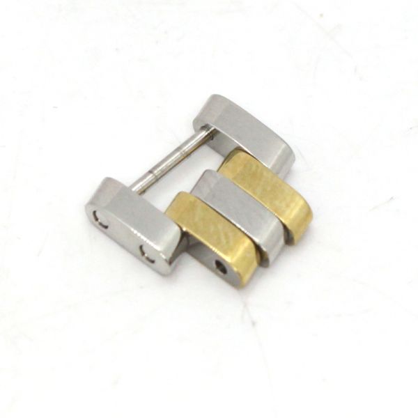 Breitling Ersatzglied Gebraucht Stahl Gold für Pilotband 14 mm Breite (1736)