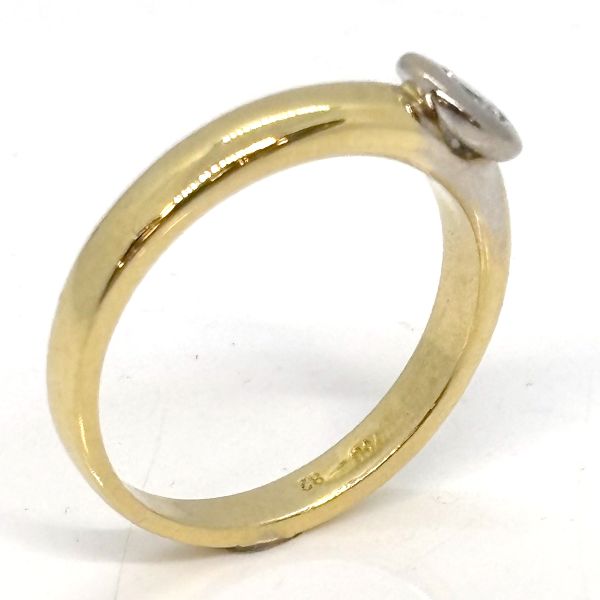 Brillant Ring 750er Gelbgold ca. 0,30 Ct Diamant im Brillantschliff GR 62 (27377)
