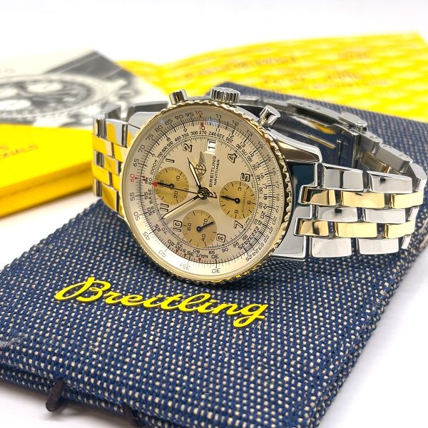 Breitling OLD NAVITIMER II Bi-Color Ref. D13022 Frisch revisioniert (35260)