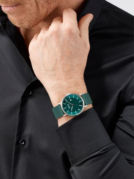 BERING Herren Armbanduhr Solar silber gebürstet 15439-808 NEU