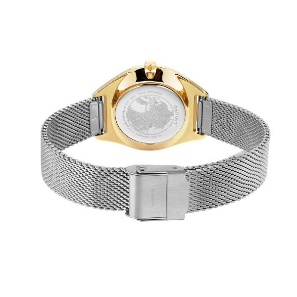BERING Damen Armbanduhr Solar gold glänzend 17331-010 NEU
