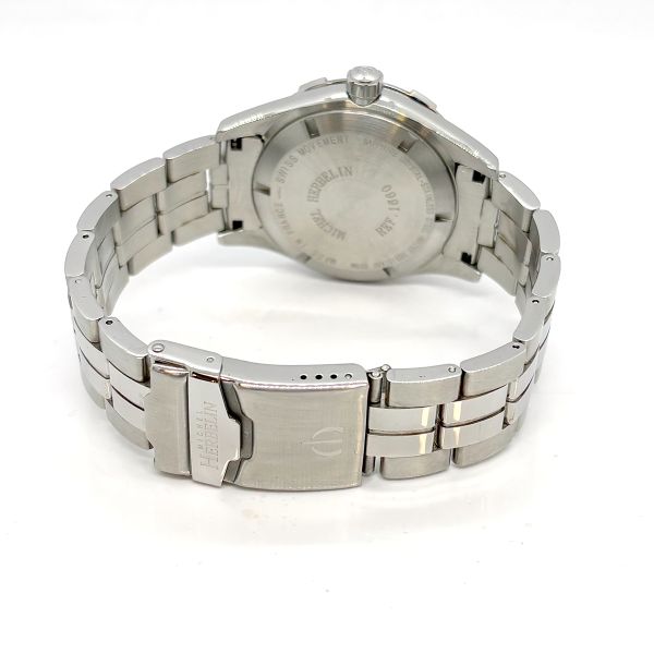 Michel Herberlin Herren Armbanduhr Edelstahl Automatik Ref. 1660 (37017)