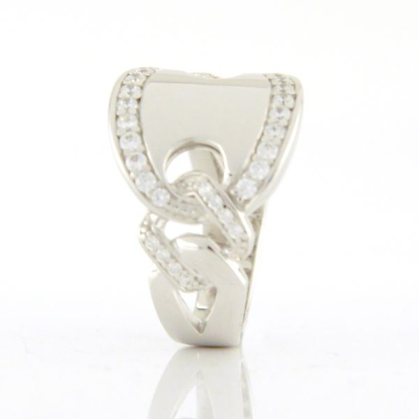 GOOIX Damen Ring 925er Silber Zirkonia GR 54 NEU UVP.: 69,-