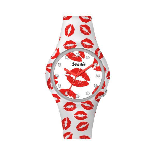 Doodle Damen Uhr "LIPS" DOODLE WATCH DO35019 NEU