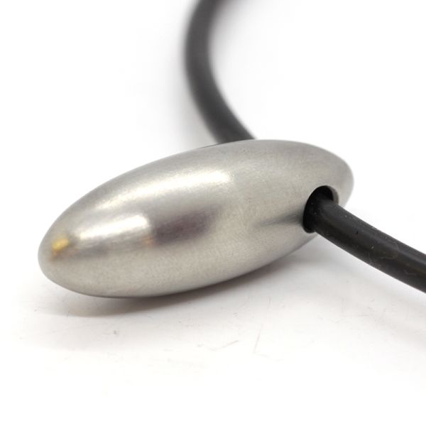 monomania Pure Anhänger Edelstahl matt am Kautschukreif 50200 NEU