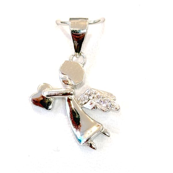 Anhänger Engelchen "Duska" 925er Silber rhodiniert Zirkonia 5310131-001 NEU