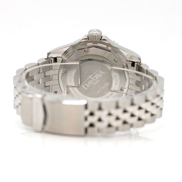 DAVOSA "Ternos" Herrenarmbanduhr GMT Automatik Ref. 16159007 aus 02/23 Restgarantie TOP!