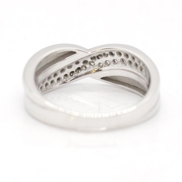 Brillant Ring 585er Weißgold 0,40 Ct Diamanten im Brillantschliff GR 60 (PF2253)