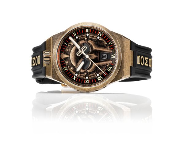 BOMBERG BOLT-68 NEO SPARTACUS - 43 mm Edelstahl PVD bronce BF43H3PBR.02-2.12 NEU