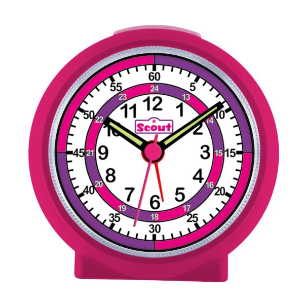 SCOUT Kinder Wecker "Serie: LearnTheTime" Quarz 280001015 NEU
