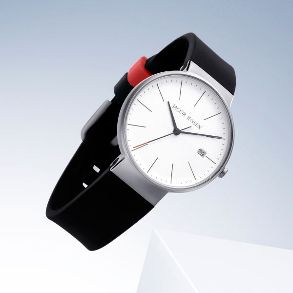 JACOB JENSEN Herren Armbanduhr TIMELESS NORDIC CLASSIC 180 Ø 37 mm NEU