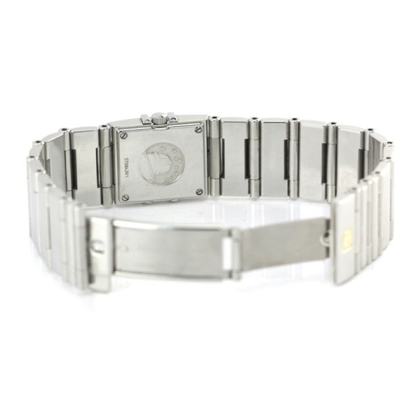 Omega Constellation Damen Armbanduhr Edelstahl Diamant Besatz Quarz Ref. 15287600 (7294)