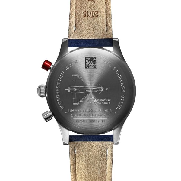 Bauhhaus Aviation "Eurofighter Typhoon" Herren Armbanduhr Quarz Ref.: 2576-3 NEU