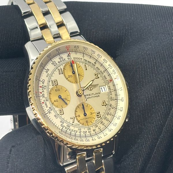 Breitling OLD NAVITIMER II Bi-Color Ref. D13022 Frisch revisioniert (35260)