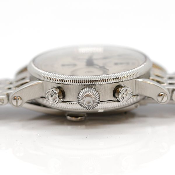 Chronoswiss LUNAR Edelstahl Chronograph Ref. CH7523C Full Set (24738)