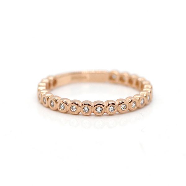 Damen Ring 375er Roségold Zirkonia GR 54 G3-00360R NEU