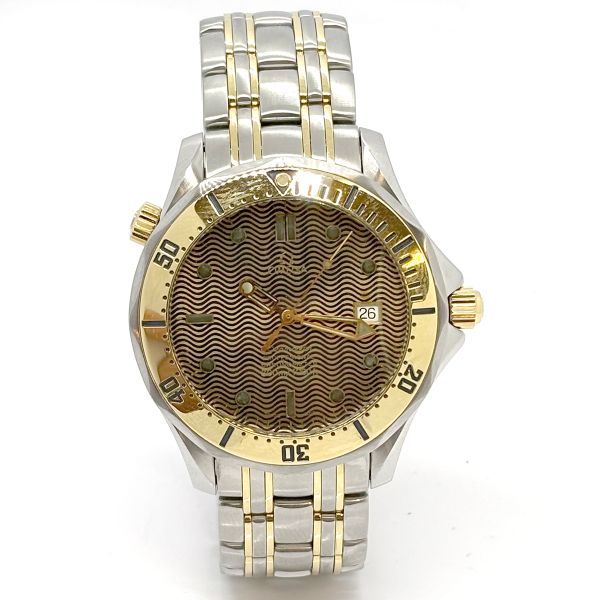 Omega Seamaster 300M Automatik Edelstahl 18Kt Gold Ref. 168.1503 (31546)