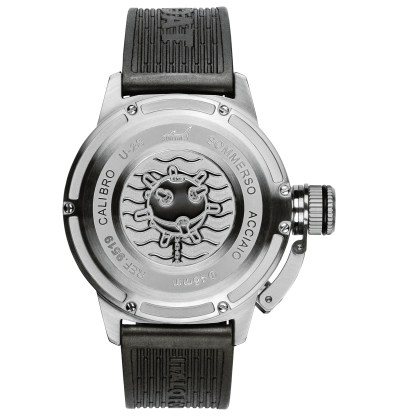 U-BOAT Sommerso Ref. 9519 Edelstahl Automatik Ceramic Blue Ø 46mm 300M No. 0183 NEU