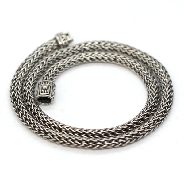 Collier Strumpfbandkette 925er Silber 45 cm / 6,5 mm (17416)