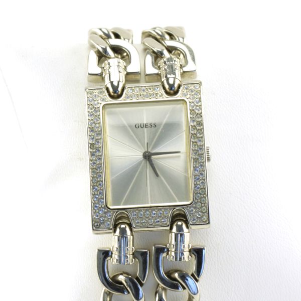 GUESS Damen Armbanduhr Panzer Armband Edelstahl (4692)