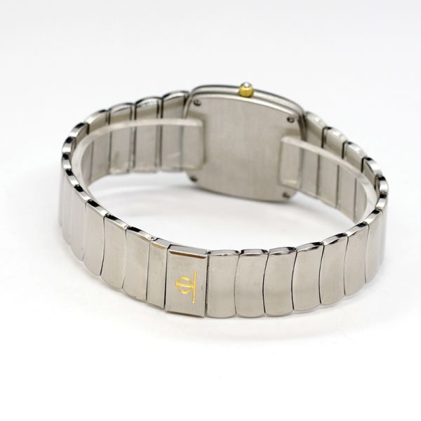 Baume & Mercier Herrenarmband Uhr Quarz Bi Color zweiteiliges Gliederarmband Ref. 5743.3 (15264)
