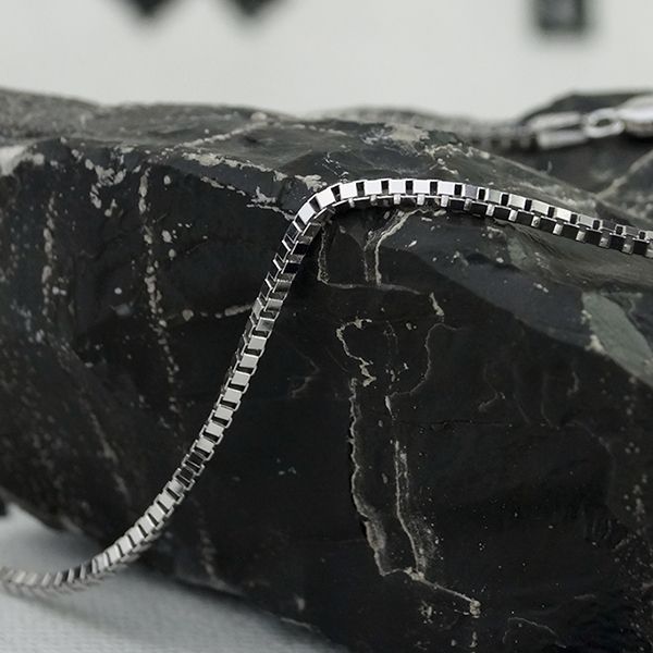 Veneziana Kette 925 Sterling Silber diamantiert (Made in Italy)