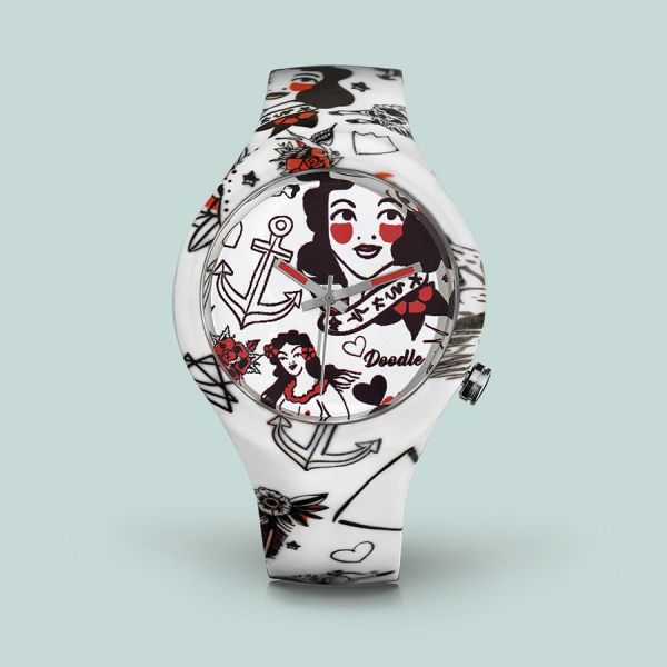 Doodle Uhr ROCKABILLY TATTOO DOODLE WATCH DOTA003 NEU