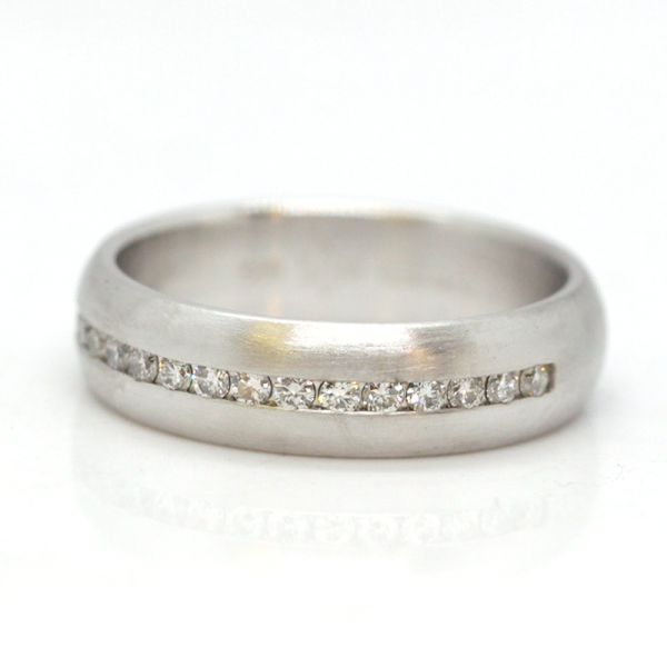 Brillant Bandring 585er Weißgold GR 51 0,30 Ct Diamanten im Brillantschliff (10854)