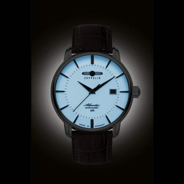 Zeppelin Herren Armbanduhr CM831S Atlantic Automatik Citizen-Miyota Ref. 8460-5 NEU