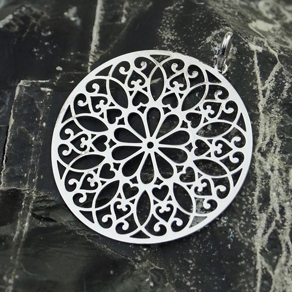 Silver Trendz Anhänger, 925 Sterling Silber, rhodiniert