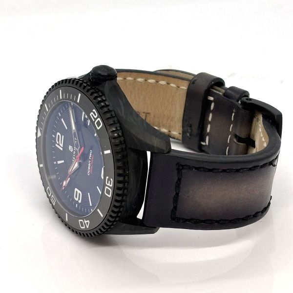 Steinhart Ocean II premium Carbon Black Automatik aus 08/23 frischer Service (36771)