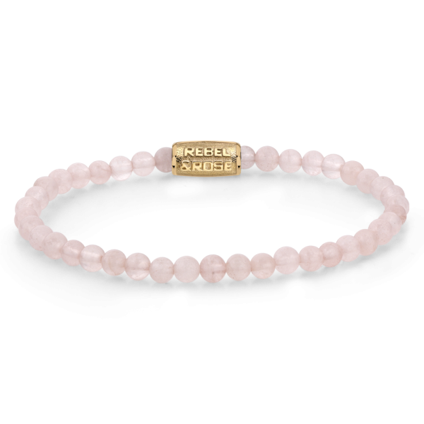 Rebel & Rose Armband "Pink Rose Gold" 19 cm RR-40103-G-L NEU