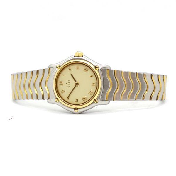 Ebel Sport Classic Damen Armbanduhr Quarz Stahl/Gold Ref. 1057902 (PF1503)