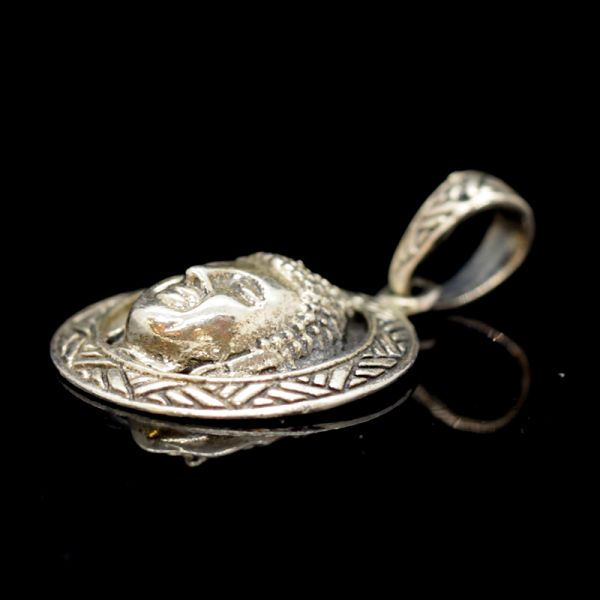 Anhänger "BUDDHA" Relief 925er Silber NEU