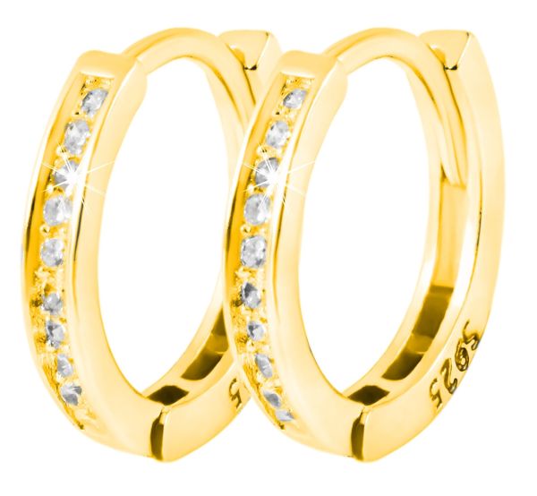 Creolen "Sole" 925er Silber vergoldet 5300107-002 NEU