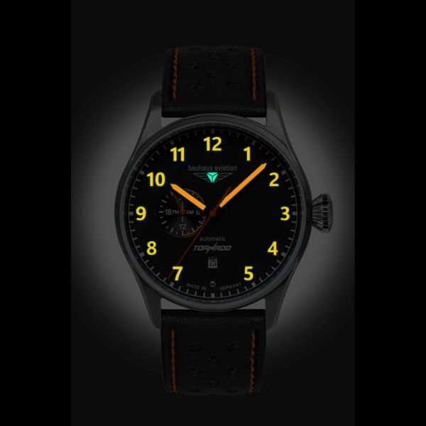 Bauhhaus Aviation "Tornado" Herren Armbanduhr Automatic Ref.: 2764-5 NEU