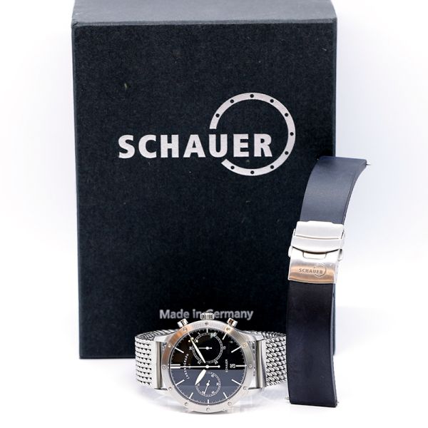 Schauer Chronograph Edition 14 Automatik Full Set NO. 1 aus 2008 (24801)