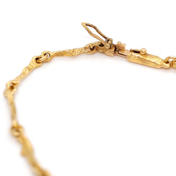 Lapponia Armband 585er Gelgold circa 180 mm (25674)