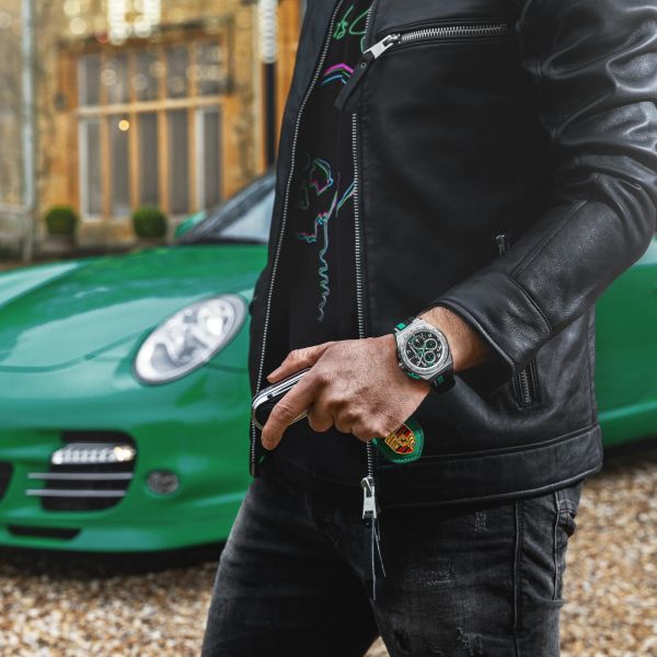 BOMBERG APEX GB Edelstahl Quarz Chronograph NT42CHSP.01-2.12 NEU