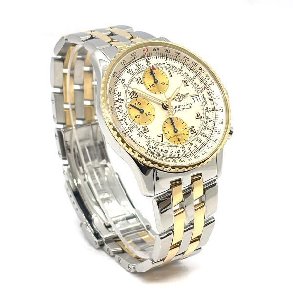 Breitling OLD NAVITIMER II Bi-Color Ref. D13022 Frisch revisioniert (35260)