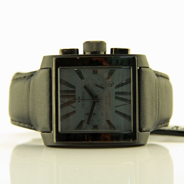 TW STEEL TWCE3014 CEO Goliath Edelstahl PVD schwarz beschichtet